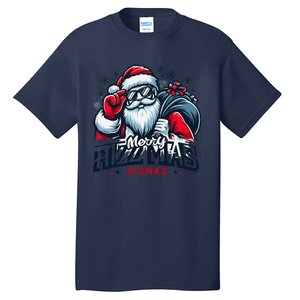 Merry Rizz Mas Sigmas Gen Alpha Middle School Christmas Tall T-Shirt