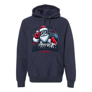 Merry Rizz Mas Sigmas Gen Alpha Middle School Christmas Premium Hoodie