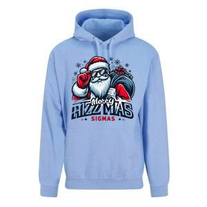 Merry Rizz Mas Sigmas Gen Alpha Middle School Christmas Unisex Surf Hoodie