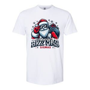 Merry Rizz Mas Sigmas Gen Alpha Middle School Christmas Softstyle CVC T-Shirt