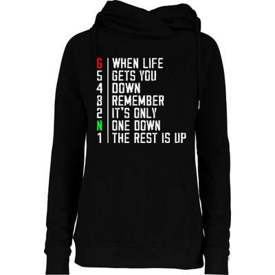 Motorcycle Rider Motivational Motorcyclists Motocross Riding Womens Funnel Neck Pullover Hood