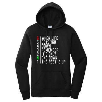 Motorcycle Rider Motivational Motorcyclists Motocross Riding Women's Pullover Hoodie