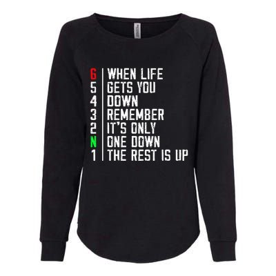 Motorcycle Rider Motivational Motorcyclists Motocross Riding Womens California Wash Sweatshirt