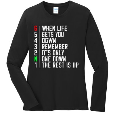 Motorcycle Rider Motivational Motorcyclists Motocross Riding Ladies Long Sleeve Shirt