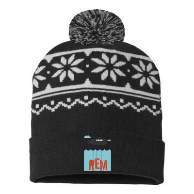 Music Rock USA-Made Snowflake Beanie