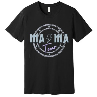 Mama Rock Moms Life Mothers Day Family Premium T-Shirt