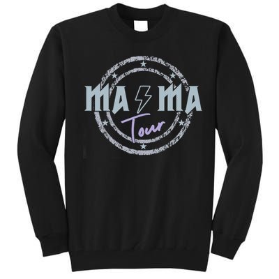 Mama Rock Moms Life Mothers Day Family Tall Sweatshirt