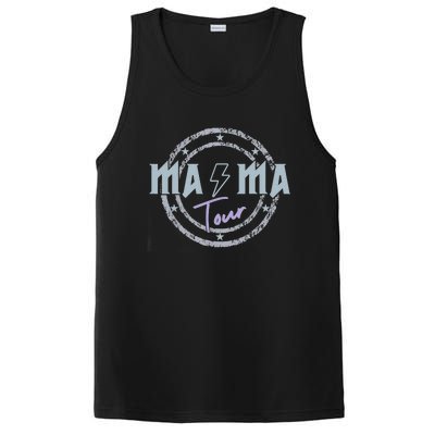 Mama Rock Moms Life Mothers Day Family PosiCharge Competitor Tank