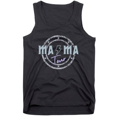 Mama Rock Moms Life Mothers Day Family Tank Top