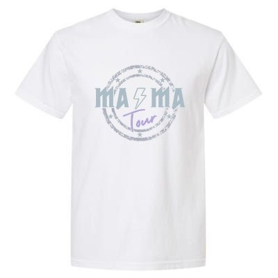 Mama Rock Moms Life Mothers Day Family Garment-Dyed Heavyweight T-Shirt