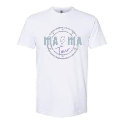 Mama Rock Moms Life Mothers Day Family Softstyle® CVC T-Shirt