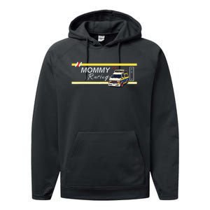 Mommy Racing Performance Fleece Hoodie