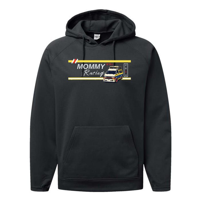 Mommy Racing Performance Fleece Hoodie