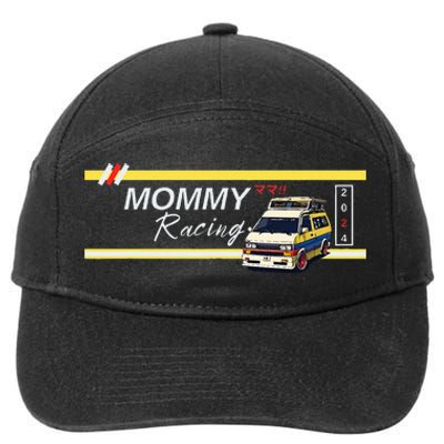 Mommy Racing 7-Panel Snapback Hat