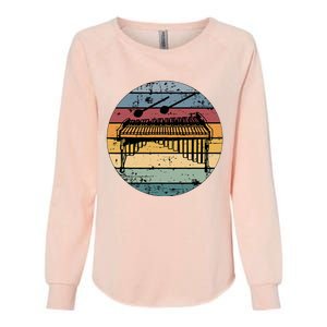 Marimba Retro Marimba Player Marimba Lover Womens California Wash Sweatshirt