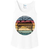 Marimba Retro Marimba Player Marimba Lover Ladies Essential Tank