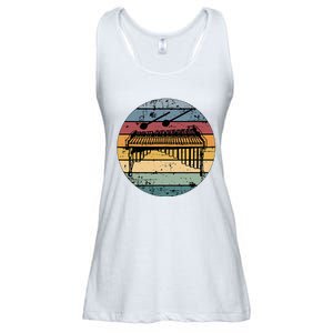 Marimba Retro Marimba Player Marimba Lover Ladies Essential Flowy Tank