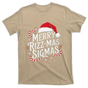 Merry Rizz Mas Sigmas Funny Gen Alpha Xmas Santa Christmas T-Shirt