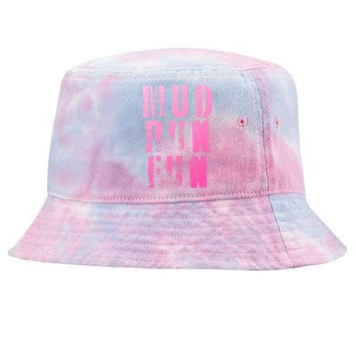 Mud Run Mud Run Fun Obstacle Race Tie-Dyed Bucket Hat