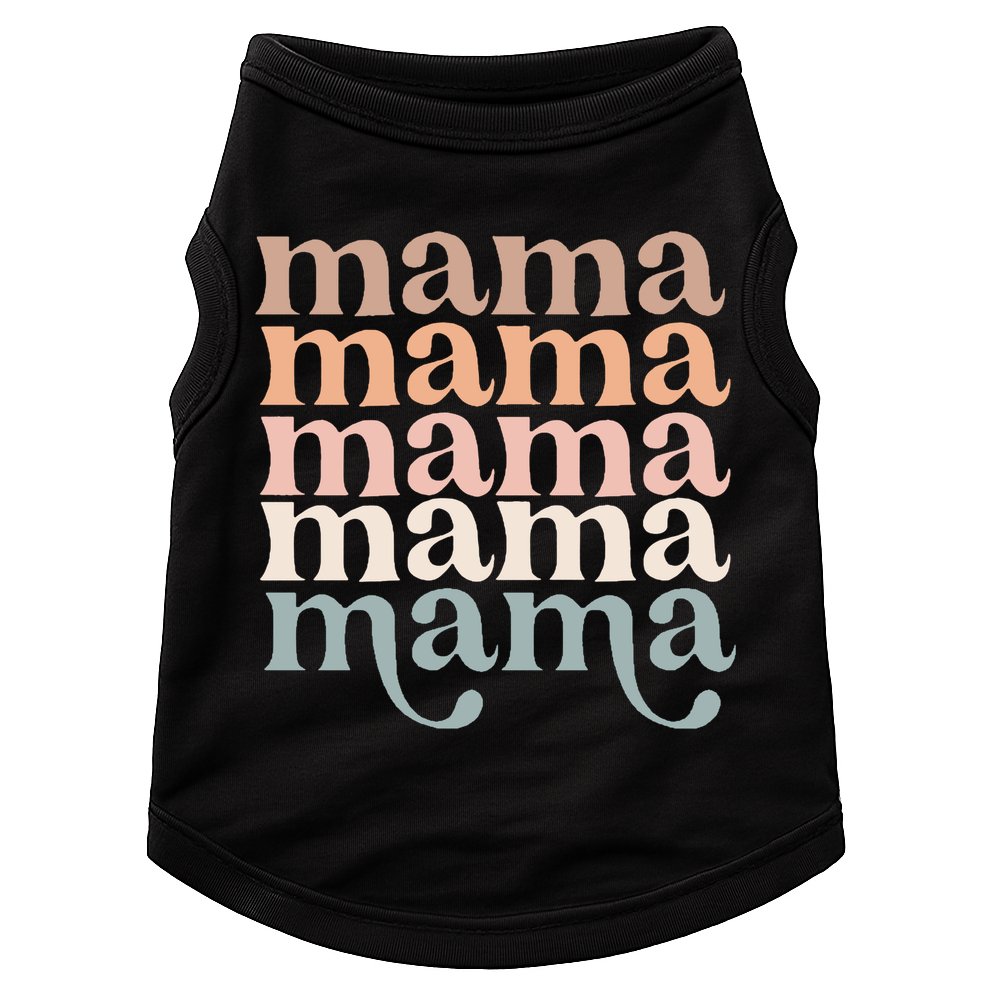 Mama Retro Doggie Tank