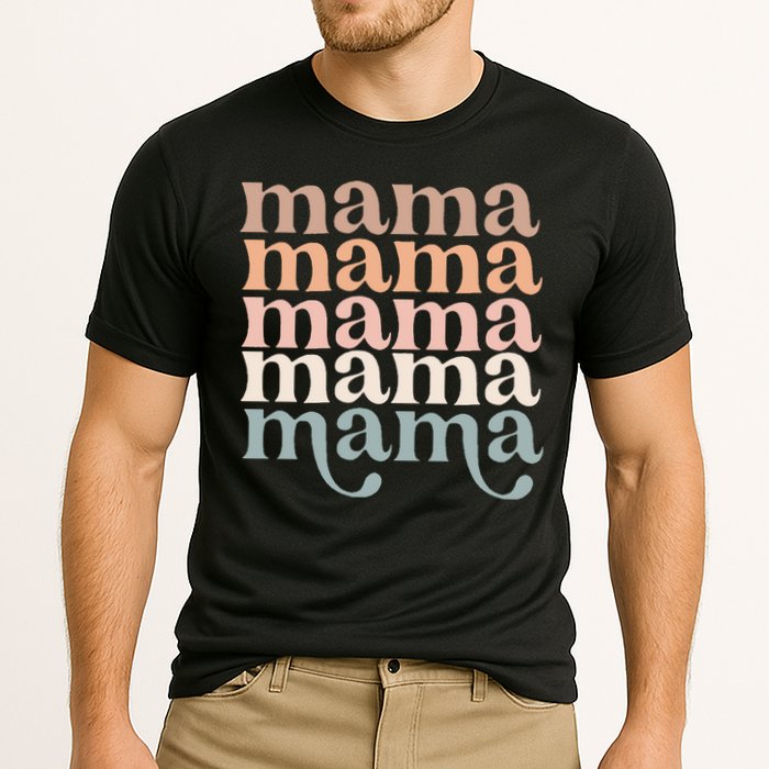 Mama Retro Cooling Performance Crew T-Shirt