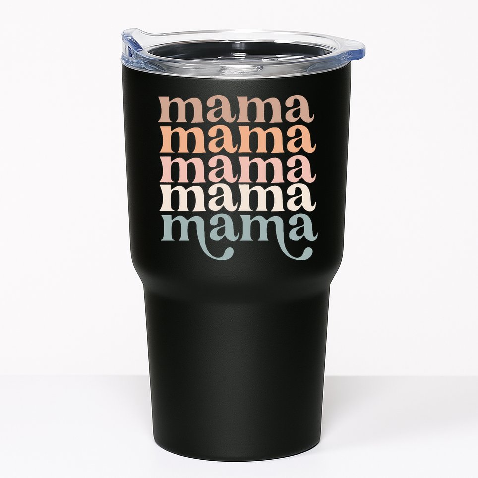 Mama Retro Tumbler