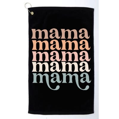 Mama Retro Golf Towel