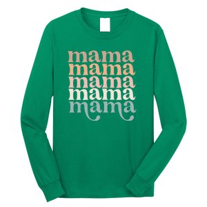 Mama Retro Long Sleeve Shirt