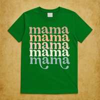 Mama Retro T-Shirt