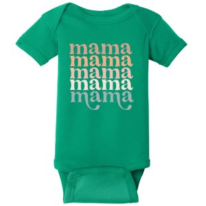 Mama Retro Baby Bodysuit