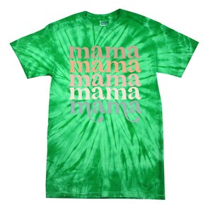 Mama Retro Tie-Dye T-Shirt