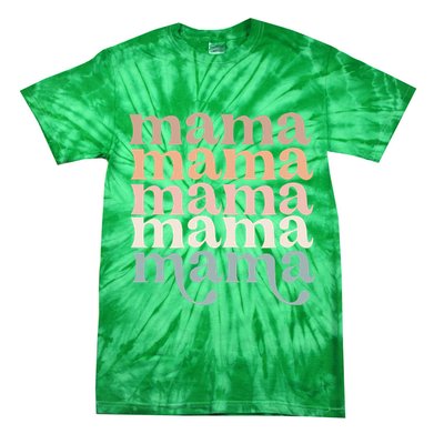 Mama Retro Tie-Dye T-Shirt