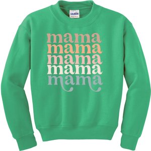 Mama Retro Kids Sweatshirt