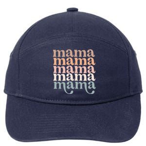 Mama Retro 7-Panel Snapback Hat