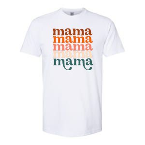 Mama Retro Softstyle CVC T-Shirt