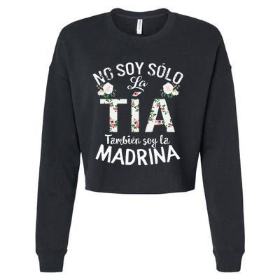 Mujer Regalo Madrina Bautizo Tia Padrino RevelacióN GéNero Cropped Pullover Crew