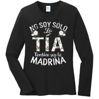 Mujer Regalo Madrina Bautizo Tia Padrino RevelacióN GéNero Ladies Long Sleeve Shirt