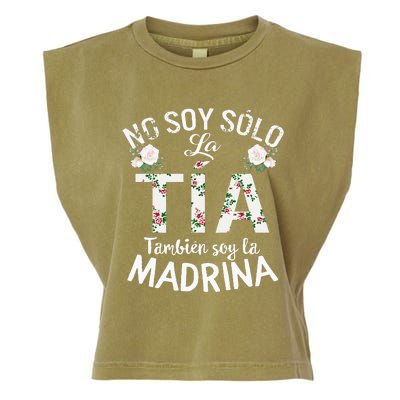 Mujer Regalo Madrina Bautizo Tia Padrino RevelacióN GéNero Garment-Dyed Women's Muscle Tee