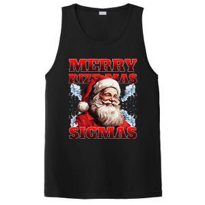 Merry Rizz Mas Sigmas Gen Alpha Middle School Christmas PosiCharge Competitor Tank