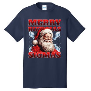 Merry Rizz Mas Sigmas Gen Alpha Middle School Christmas Tall T-Shirt