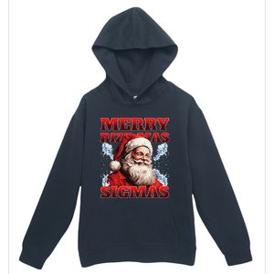 Merry Rizz Mas Sigmas Gen Alpha Middle School Christmas Urban Pullover Hoodie