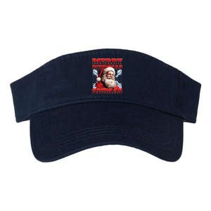 Merry Rizz Mas Sigmas Gen Alpha Middle School Christmas Valucap Bio-Washed Visor