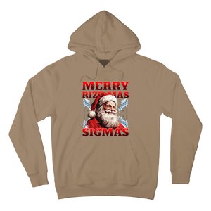 Merry Rizz Mas Sigmas Gen Alpha Middle School Christmas Hoodie