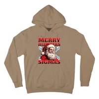 Merry Rizz Mas Sigmas Gen Alpha Middle School Christmas Hoodie