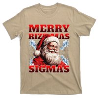 Merry Rizz Mas Sigmas Gen Alpha Middle School Christmas T-Shirt