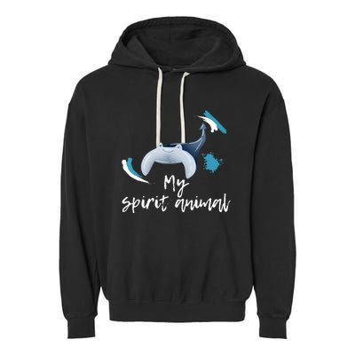 Manta Ray My Spirit Animal Stingray Manta Sea Rays Lovers TShirt Garment-Dyed Fleece Hoodie