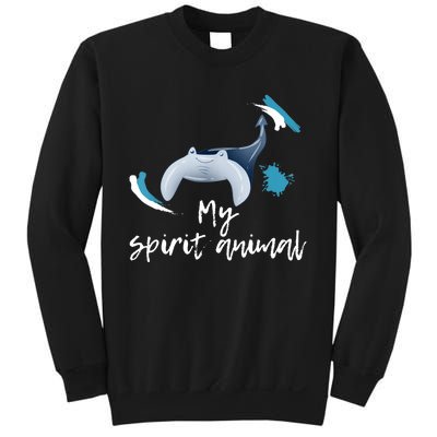 Manta Ray My Spirit Animal Stingray Manta Sea Rays Lovers TShirt Sweatshirt