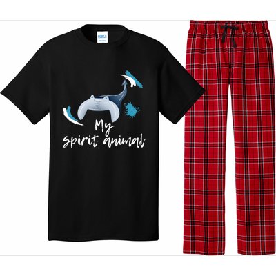 Manta Ray My Spirit Animal Stingray Manta Sea Rays Lovers TShirt Pajama Set