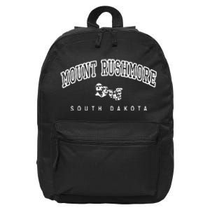 Mount Rushmore National Memorial South Dakota Usa 16 in Basic Backpack