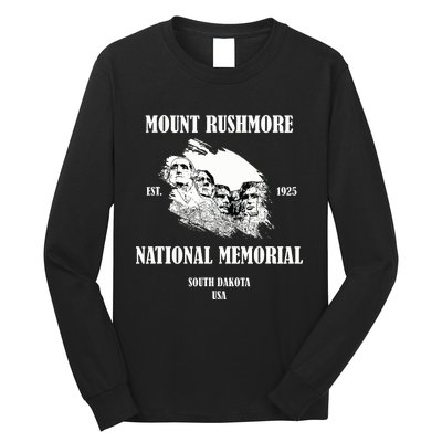 Mount Rushmore National Memorialsouth Dakota United States Of America Long Sleeve Shirt